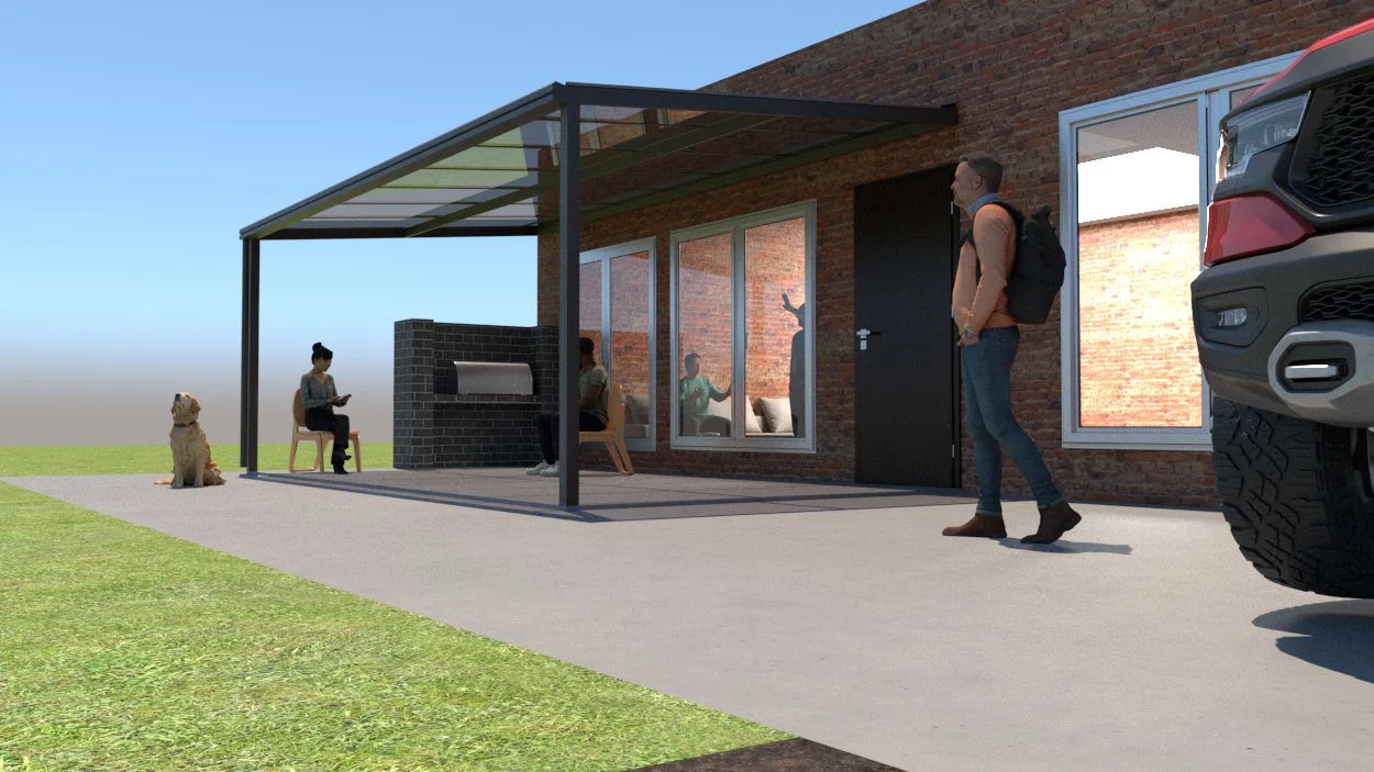 Render 3D de diseño a la medida: propuesta 3