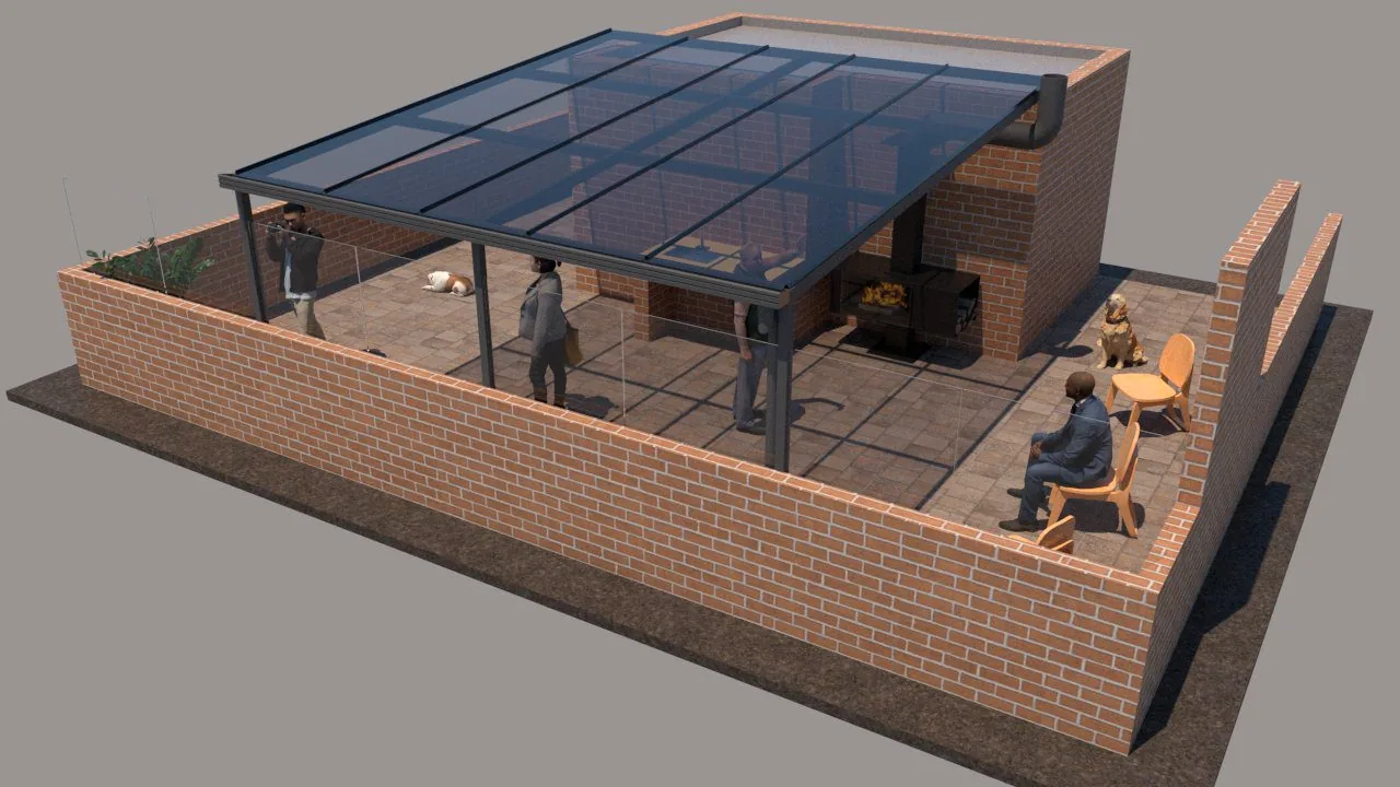 Render 3D de diseño a la medida: propuesta 7